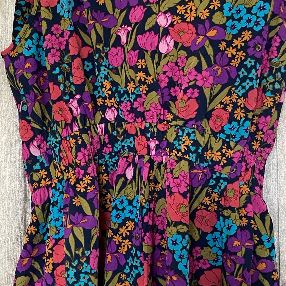 Floral Tie-Strap Romper | Size M | Boho Summer - Picture 4 of 4